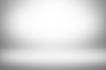 White wall studio showcase in white room background with dark and light