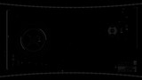 Futuristic user interface design element Video overlay 002