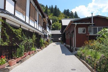 豊田市足助の街並み（愛知県）,asuke,toyota city,aichi pref,japan