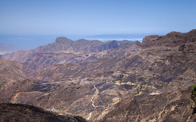 Gran Canaria after wild fire