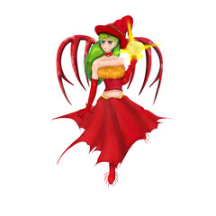 ハロウィン　魔女