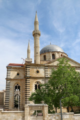 Fototapeta na wymiar Kurtuluş mosque , (old Surp Asdvadzadzin Church)
