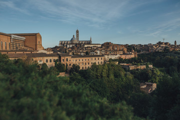 Fototapeta na wymiar Siena City View
