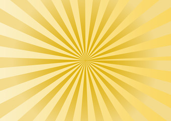 放射状　背景　素材　金　ゴールド