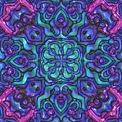 abstract kaleidoscopic pattern