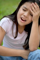 A Female With Headache