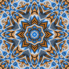 abstract polygonal star shape graphic