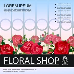 Colorful Flower Shop Template