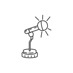 microphone audio device technology icon