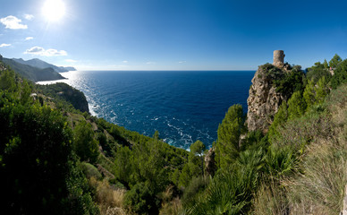 Steilküste auf Mallorca