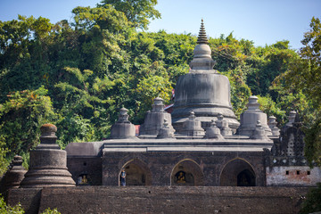 Beautiful Rakhine State, Mrauk U, Myanmar.