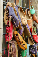 handmade colorful shoes - gaziantep tuırkey