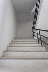 Emergency stair in building