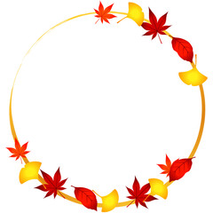 フレーム もみじの円