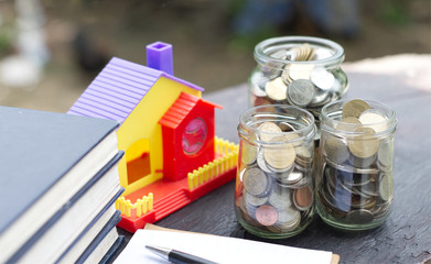 Saving money for buy new home.