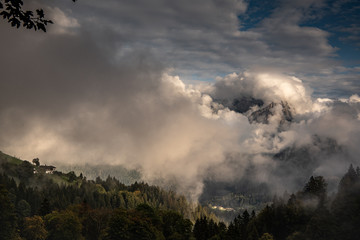 clearing off