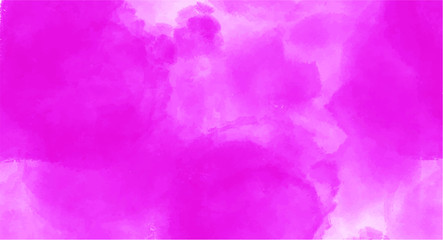 Pink watercolor background for your design, watercolor background concept, vector.