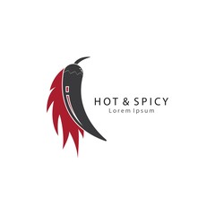Chili logo template
