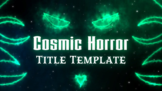Cosmic Horror Title