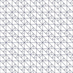 Triangle seamless pattern. Geometric background