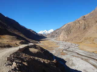 Spiti valley roads and views.