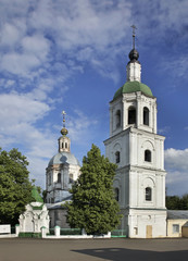 Fototapeta na wymiar Church of Trinity of Life-Giving in Zaraysk. Russia
