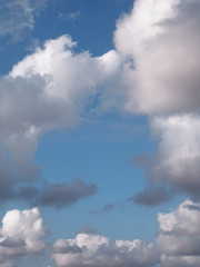 Obraz premium blue sky with clouds