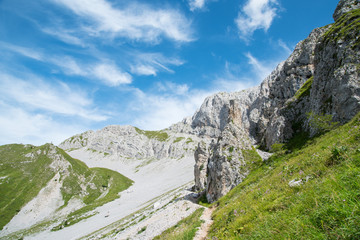 Fototapeta na wymiar panorama delle alpi lombarde