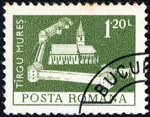 Fortress church, Tirgu Mures (Romania 1974)