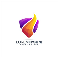 awesome abstract gradient logo design