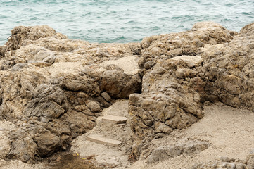 Krk Island cliff promenade