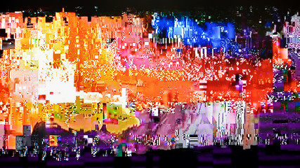 Color tv weak signal (16:9 aspect ratio)