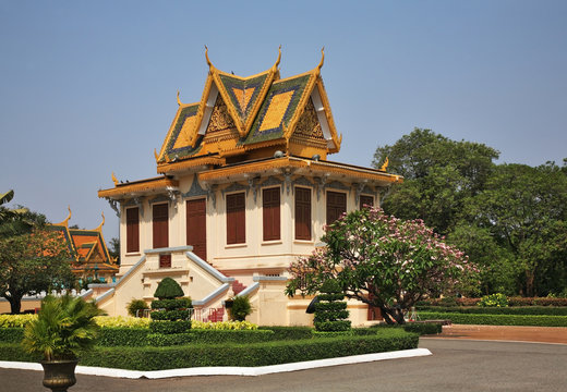 Hor Samran Phirun (Hor Samritvimean) at Royal Palace (Preah Barum Reachea Veang Nei Preah Reacheanachak Kampuchea) in Phnom Penh. Cambodia