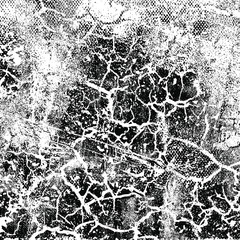 Grunge background black and white. Texture of scratches, chips, scuffs, cracks. Old vintage worn surface