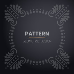 luxury ornamental mandala design background in gold color