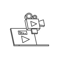 laptop computer with media player technology