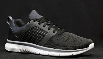 Grey sport modern shoe