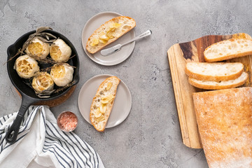 Roasted garlic