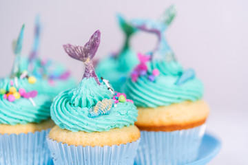 Mermaid cupcakes