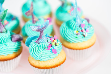 Mermaid cupcakes