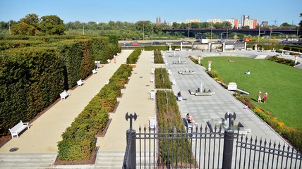 Castle Gardens - a garden adjacent to the Royal Castle
