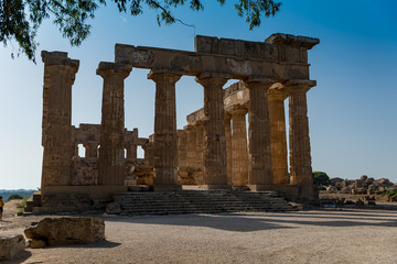 Temple of Selinunte in Sicily