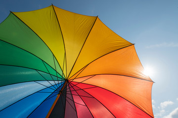 Colored parasol. © TOF
