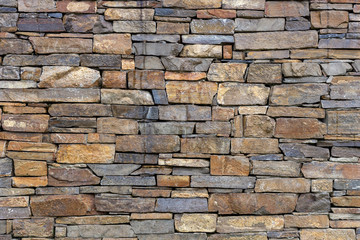 Stone wall for use as a background