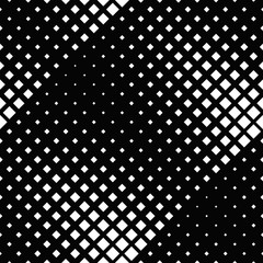 Geometrical square pattern background design - black and white abstract vector graphic