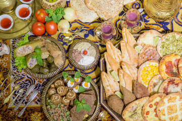 àrabe, esfiha, food
