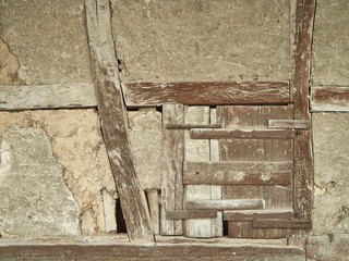 Old weathered wall