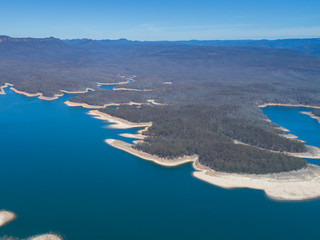 Lake Burragorang is the primary source of drinking water for Sydney in New South Wales, Australia