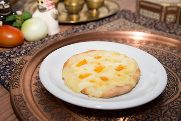árabe, esfiha, food