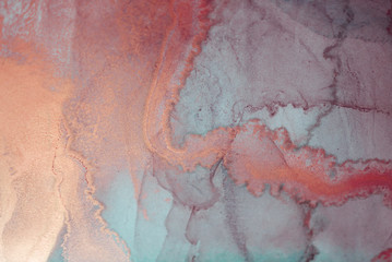 Alcohol ink. Style incorporates the swirls of marble or the ripples of agate.  Abstract painting,...